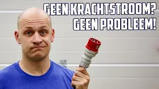 Zo sluit je een 3 fasen motor aan zonder krachtstroom - Frequentieomvormer