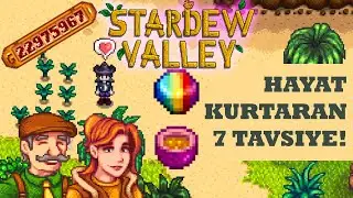 Stardew Valley'de Oyun Zevkinizi Arttıracak 7 Tavsiye!