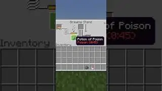 How To Brew Poison (0:11) Lingering Potions In Minecraft #Shorts