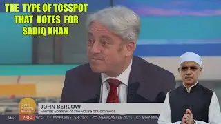 Salty John Bercow Proudly Announces He Voted For Sadiq Khan & Supports Labour  🤣😂