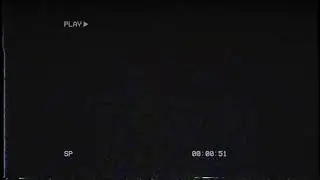 1 Minute Static Animated Blank Screen From the End of A VHS Cassette Tape Sound Effect.