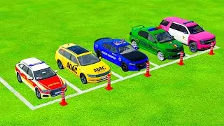 BIGGEST Vehicle Move Ever in FS22! Dump Trucks, Fire Engines & Ambulances ALL Together!