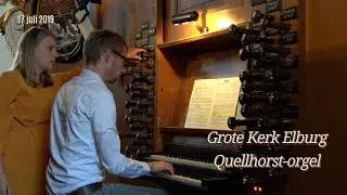 J. Propitius - Aria over Psalm 121:1 - Gert van Hoef in de Grote Kerk te Elburg