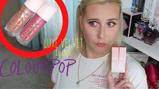 COLOURPOP LUX VELVET LIPSTICK  Полный обзор + СВОТЧИ  Sweetysweet Mari