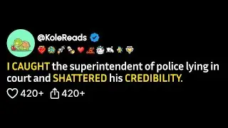 (FULL STORY) I caught the superintendent of police lying in court and shattered his credibility...