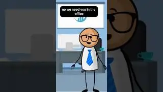 Boss vs Employee The Funniest Work From Home Argument! 😂 #shorts #funny #joke #funnyshorts