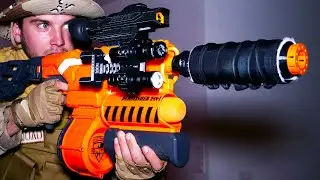 Nerf War: The Haunted House