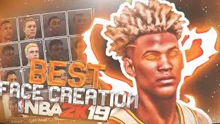 THE BEST FACE CREATION ON NBA 2K19! HOW TO LOOK LIKE A DRIBBLE GOD | BEST CHEESER MYPLAYER BUILD