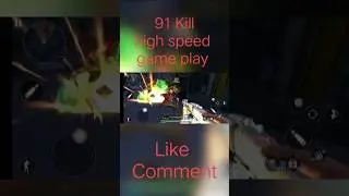 91 Kill High Speed geme play shorts #2026 #gaming #new