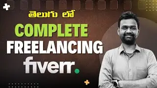 Complete Freelancing with Fiverr in Telugu | How to Start & Get Clients | AIPDMA #digitalmarketing  