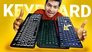 BACKLIT🔥Best KEYBOARD for TYPING Low Profile