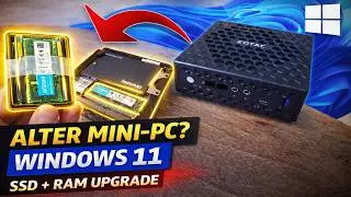 ALTEN MINI PC AUFRÜSTEN FÜR WINDOWS 11 PRO | RAM & FESTPLATTE TAUSCHEN | TUTORIAL | ZOTAC| FACTOREM