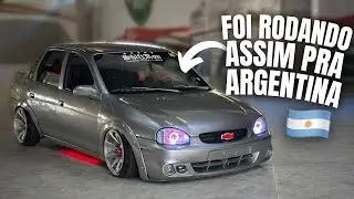 PERDEU O AVIÃO E FOI RODANDO DE CORSA PRA ARGENTINA 