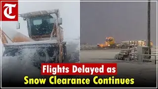 Snow Clearance Ongoing at Srinagar Airport, Flight Operations Delayed