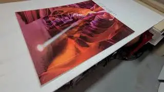 Recycle of quality screened acrylic prints