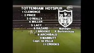 1982/83 - Spurs v Bayern Munich (Cup Winner Cup, 2nd Rd, 1st Leg - 20.10.82)