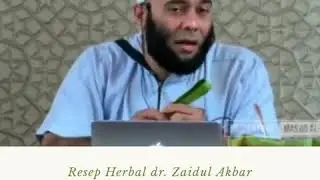RESEP HERBAL PENENANG!! Dr. Zaidul Akbar