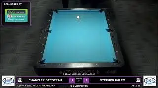 ANTHONY PALMEN vs BOB DANIELSON - LEGACY BILLIARDS - TABLE 18 | EvoSports