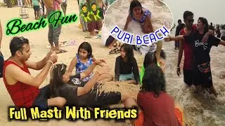 Puri Part - 2 // Puri Series // সমুদ্রতে স্নান করতে গিয়ে খুব মজা করলাম ।