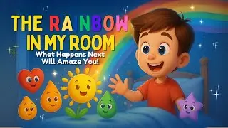 🌈 The Rainbow in My Room | Magical Kids Poem & Colour Adventure | Tiny Tales TV