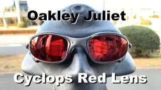 Cyclops Prism Red Lens for Oakley Juliet.サイクロプス　プリズム　レッドレンズ　オークリー　ジュリエット用 / X-MEN