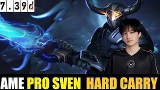 🤯 AME[SVEN] HC 7.39D - DOTA 2 HIGHEST MMR MATCH#dota2    #dota2gameplay   #ame