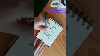 Drawing cute hiding peas 🫛  #drawingtutorial   #howtodraw