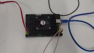 Network Port-Type Distributed Acoustic Sensing (DAS) System Acquisition Card Test Video