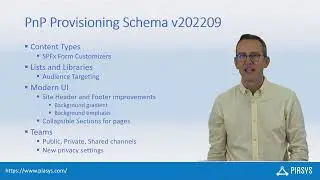 Episode #225 - Introducing the new PnP Provisioning Schema v202209