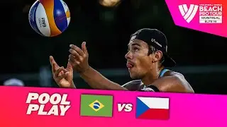 Evandro/Arthur vs. Perusic/Schweiner - Pool Play Highlights | Montreal 2025 #BeachProTour
