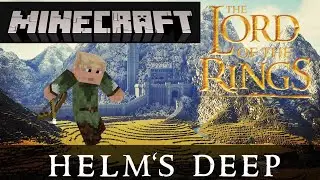 Epic Siege at Helm&rsquo;s Deep! Minecraft LOTR Adventure w/ Friends!