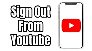 How To SignOut Youtube Account From iPhone iPad iPod Without Remove Gmail Account ( ios 16 )