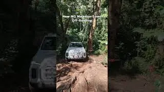MG Majestor SUV off roading