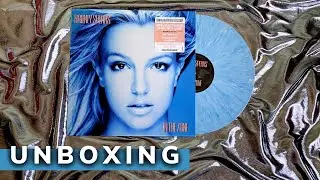 Britney Spears - In the Zone (Blue White Vinyl) Urban Outfitters | UNBOXING