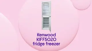 Встраиваемый холодильник-морозильник Kenwood 50/50 с раздвижными петлями | Обзор продукта | Currys PC World