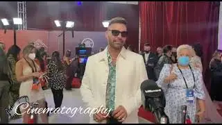 Ricky Martin Footage Interview Video April 2021