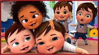 Five Little Babies | Banana Cartoon Nursery Rhymes & Kids Songs