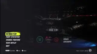 UFC 4 Alex Pereira VS Israel Adesanya PS4 Gameplay