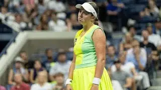 Shocking Moment at Australian Open as Jelena Ostapenko Strikes Laura Siegemund With Powerful Shot