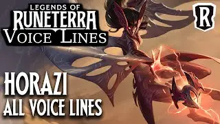 Horazi, the Darkin Lodestone - All Voice Lines | Legends of Runeterra