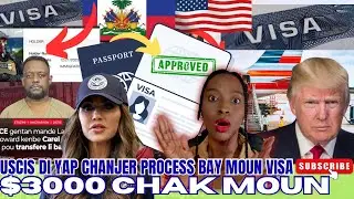 Wap resevwa $3000 siw utilizer app CBP a avan 2026+Uscsi di process visa chanjer✈️Dosye Carel Grav😳
