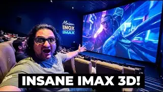 My Maison INOX IMAX 3D Theatre experience at Jio World Plaza, BKC Bandra #vloggerlife