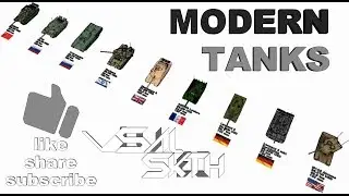 Modern Tanks Comparison
