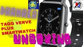 How to best smart watch 2021 | tagg verve plus smart watch unboxing 2021 Oct