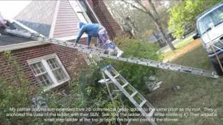 STEEP PITCHED ROOF PAINTING TIPS
