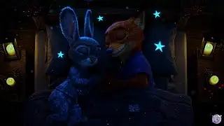 Nick & Judy Deep Sleep 🦊🐰 Peaceful Zootopia Night Music for Total Calm