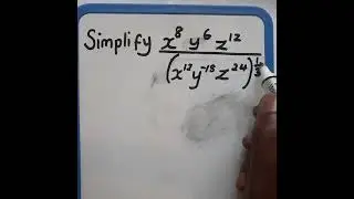 Simplify