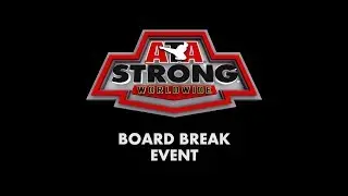 Paris ATA Martial Arts Board Break Bash