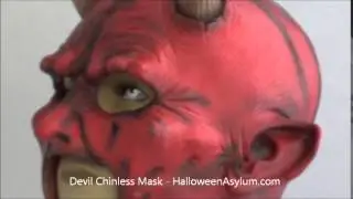Devil Chinless Halloween Mask - HalloweenAsylum.com
