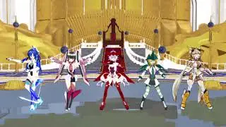 【MMD】キラメいて唄えば♪シンフォギアでキラメイダンス　戦記絶唱シンフォギアXDコラボ　 Machine Sentai Kiramager × Senki Zesshou Symphogear